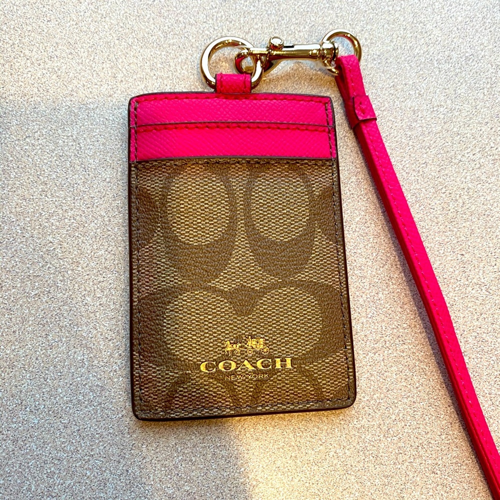 Card holder lanyard